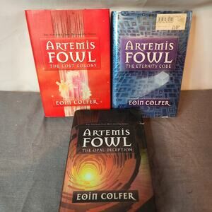 Artemis Fowl-Lot of 3-First American Editions